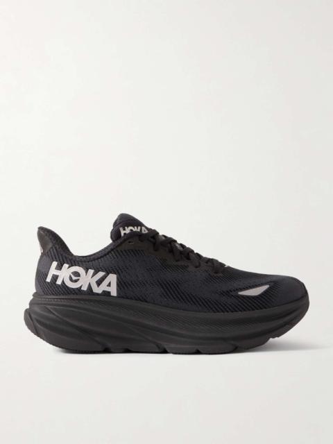 Clifton 9 Rubber-Trimmed Recycled-GORE-TEX Invisible Fit Sneakers