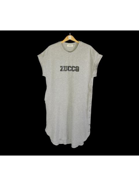 ISSEY MIYAKE Rare! Zucca by Issey Miyake Spell Out Side Snap Button Dress