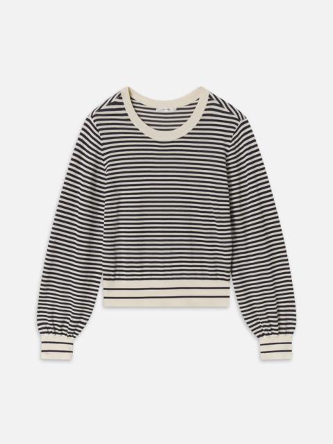 FRAME The Striped Knit Sweater