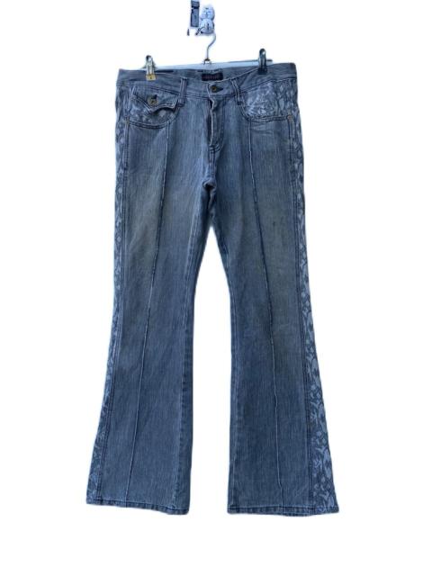 Hysteric Glamour SUPER FLARE MORGAN HOMME SNAKE SKIN DESIGN RARE