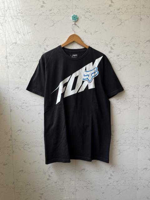 VINTAGE Y2k FOX RACING Big Logo Tee 