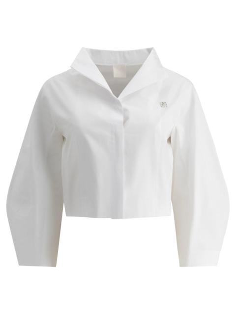 Givenchy Givenchy Cropped Poplin Shirt