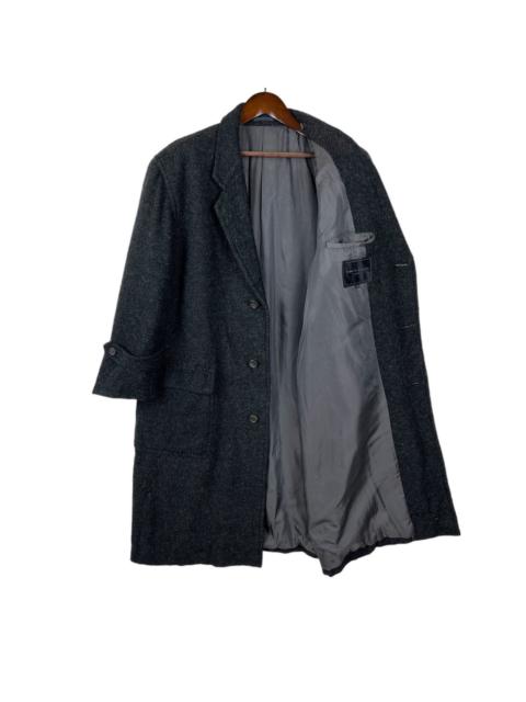Comme des Garçons Homme Vintage 1988 CDG Homme Wool Tweed Overcoat - Size Medium