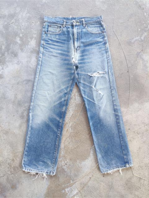 Other Designers Vintage Japanese Brand Faded Distressed Denim Pants