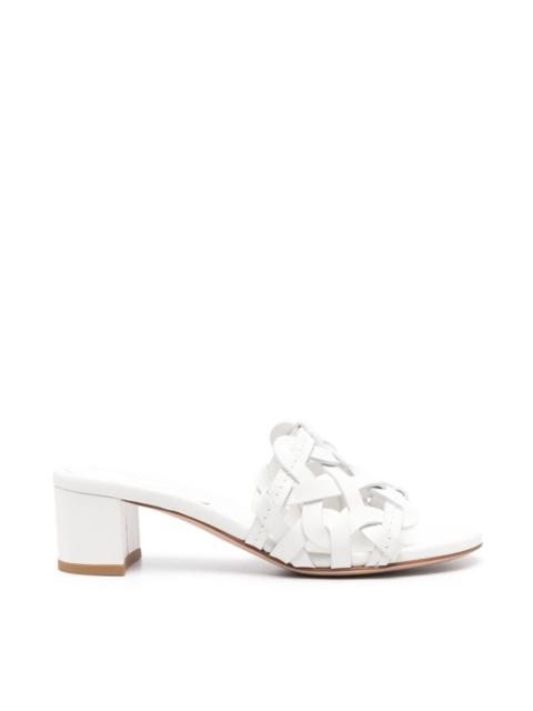 Gianvito Rossi Amalfi leather sandals