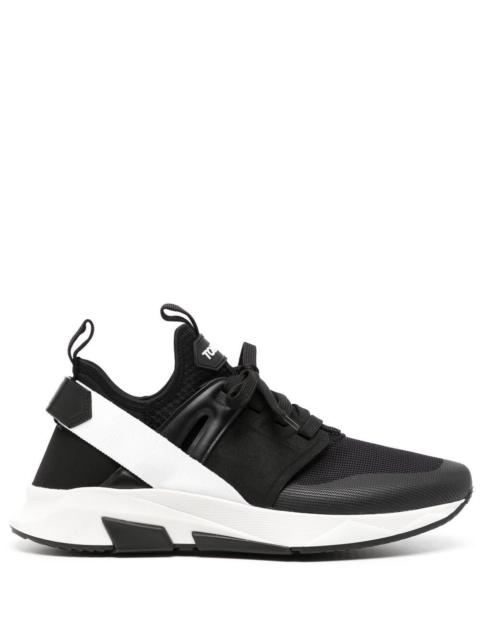 Tom Ford Men Neoprene And Suede Jago Sneakers