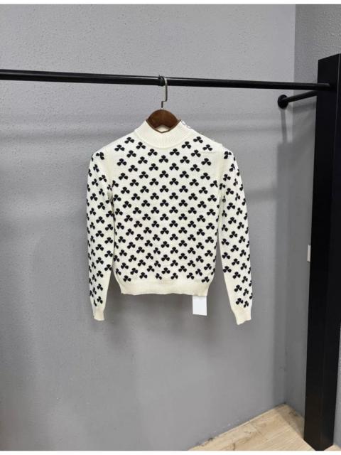 Hermès Hermes Clover Cashmere Sweater