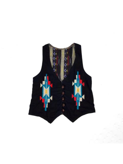 Other Designers Vintage Chimayo Native Vest Waistcoat