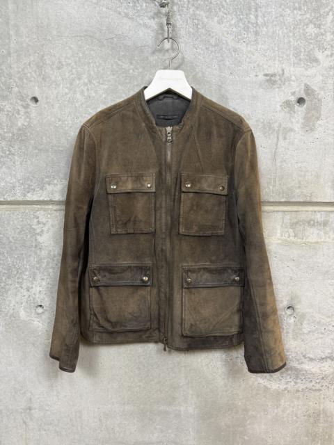 Other Designers John Varvatos Leather Field Jacket