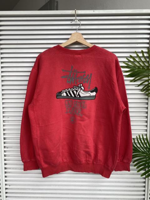 Stüssy Vintage OG Stussy Shoes Old Skool Flavour Crewneck