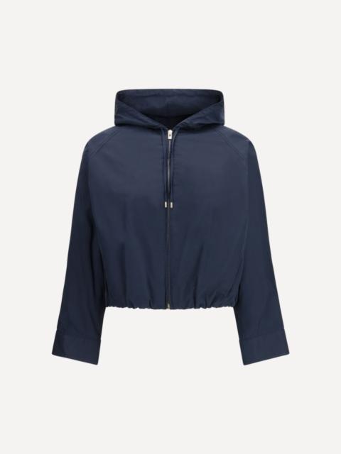 Alaïa Silk radzimir hooded Windjacket