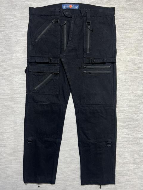 Other Designers Blackmeans - Moto Denim Cargo Pants