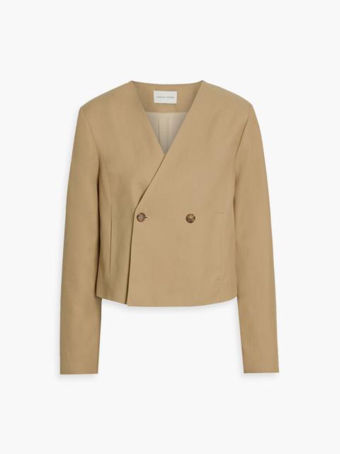 Loulou de Saison Malli double-breasted twill blazer