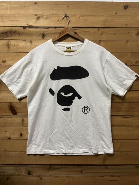 A BATHING APE® Vintage a bathing ape big face tshirt