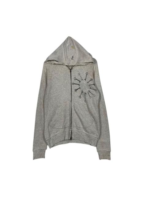 Other Designers Japanese Brand Maxsix Big Print Zipper Hoodie