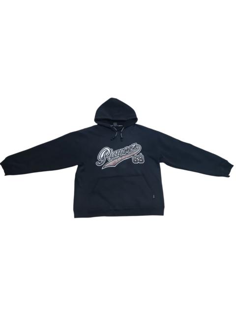 Other Designers VINTAGE 90S PLAYERZ 69 BIG LOGO HOODIE