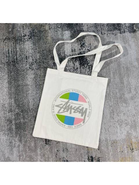 Stüssy Vintage Y2K Dot Stussy Tote Bag