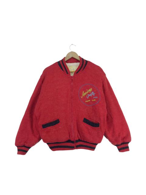 Other Designers Varsity - Collins Club Shearling Varsity Jacket