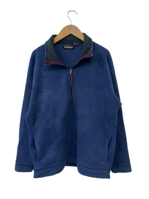 Vintage - 90s Patagonia Half Zipper thick Fleece Pullover