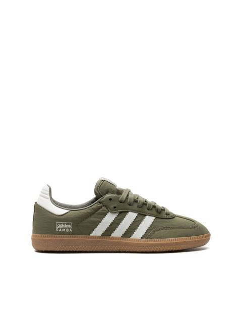 adidas Samba "Reflective Pack - Focused Olive" sneakers