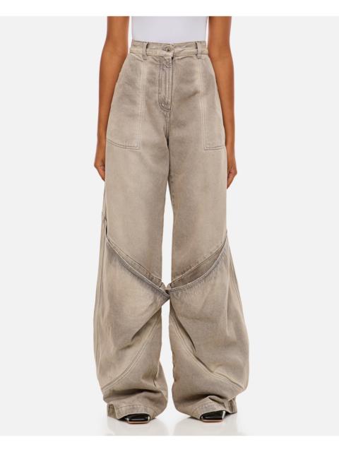 THE ATTICO The Attico Women Oversize Denim Pants