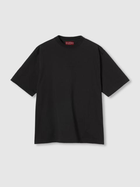GUCCI Cotton jersey T-shirt with embroidery