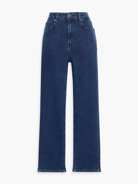 FRAME The Pencil Crop high-rise slim-leg jeans