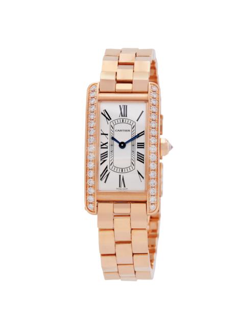 Cartier Cartier Tank Quartz Diamond Silver Dial Ladies Watch WJTA0056