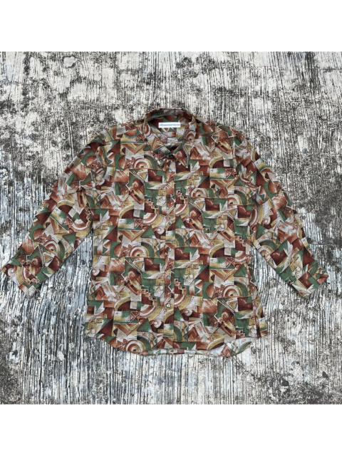 Other Designers Vintage - Courreges homme paris shirt button