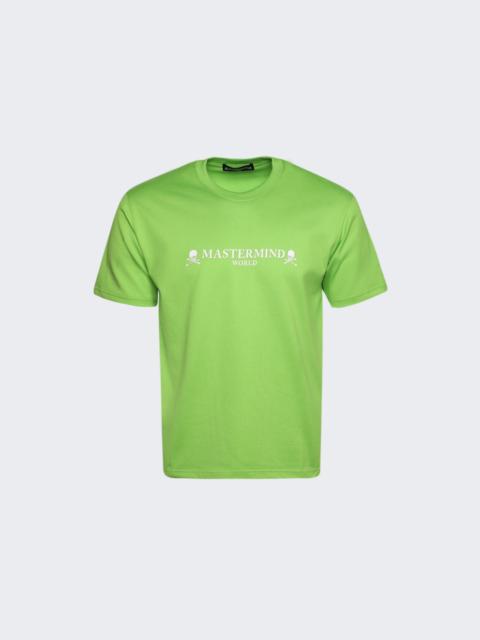 MASTERMIND WORLD Logo and Skull T-Shirt Lime Green