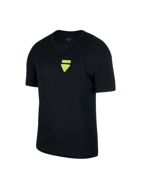 Jordan Air Jordan Training Sports Short Sleeve Black CD9711-010