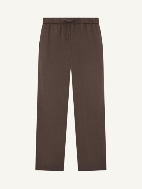 FRESCOBOL CARIOCA OSCAR LINEN TROUSERS