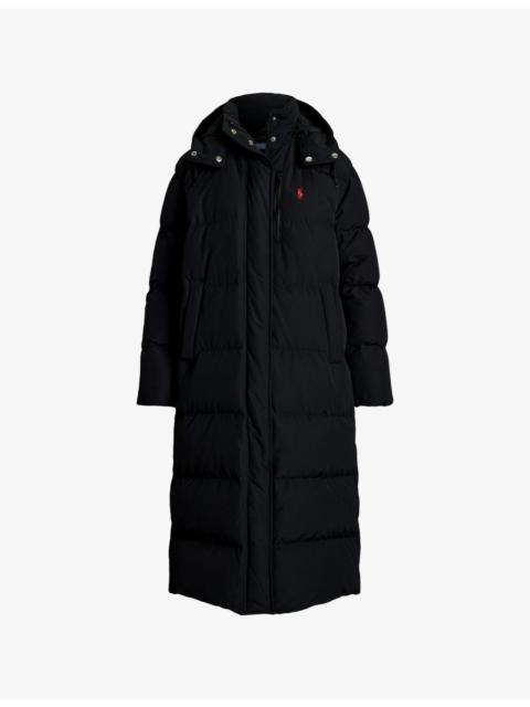 Polo Ralph Lauren Brand-Embroidered Padded Shell-Down Coat