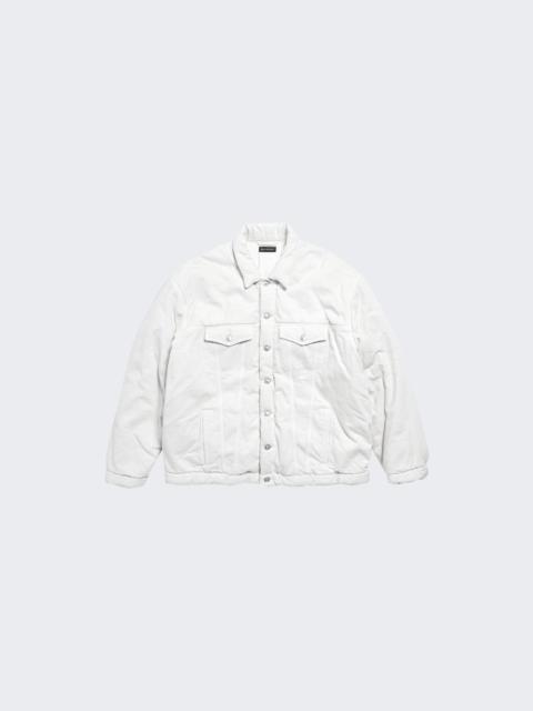 BALENCIAGA Padded Jacket Cream