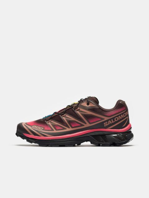 SALOMON XT-6 Skyline Sneaker in Black Coffee/French Roast