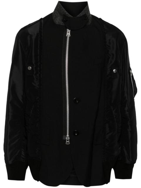 sacai Sacai Men Wool Jacket