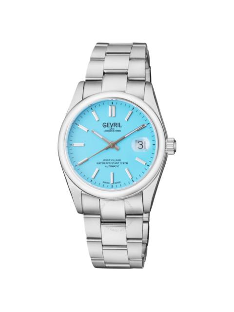Other Designers Gevril West Village Automatic Blue Dial Men's Watch 48911