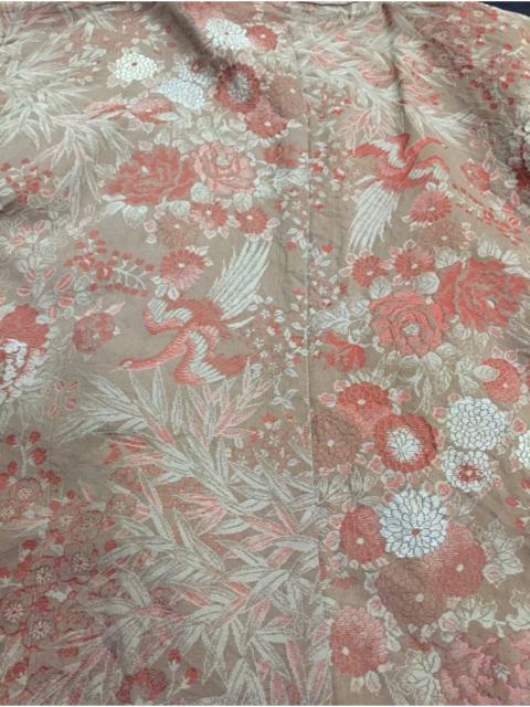 Other Designers Vintage - Vintage 70s kimono Pheonix flowers silk kimono Cardigan