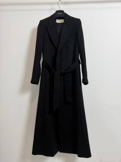 SAINT LAURENT Saint Laurent 16fw Black Cashmere Coat