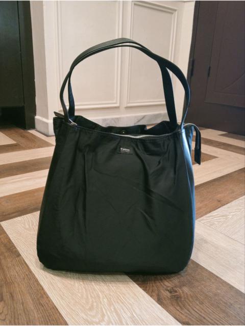 🔥RARE🔥YOHJI YAMAMOTO Y'SACCS LEATHER + CANVAS TOTE BAG