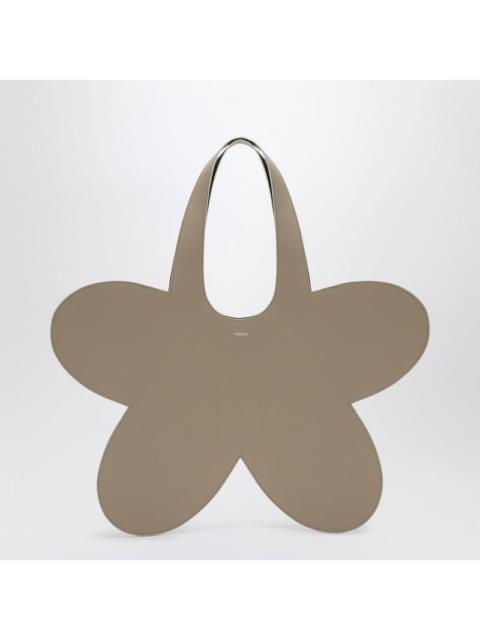 COPERNI Coperni Flower Beige Leather Tote Bag Women