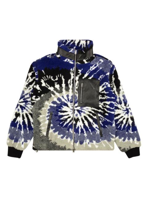 AMIRI Amiri Tie Dye Track Jacket 'Blue/Black'