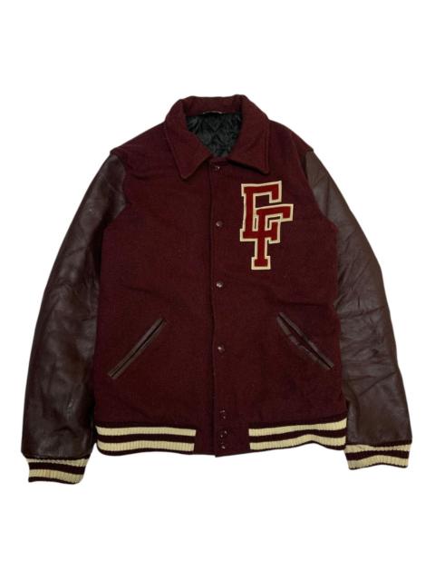 Other Designers Japanese Brand - 🔥COREFIGHTER WOOL/LEATHER VARSITY JACKETS