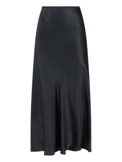 Maison Margiela SATIN MIDI SKIRT
