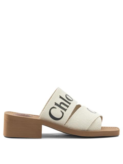 Chloé Chloé "woody" Heeled Sandals