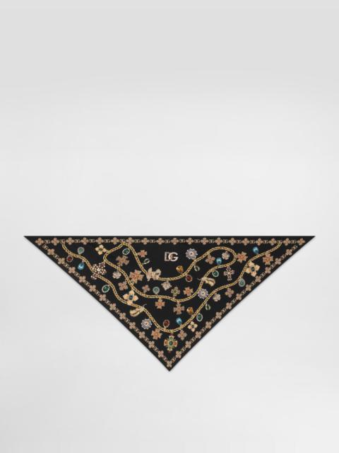 Dolce & Gabbana Silk twill stole