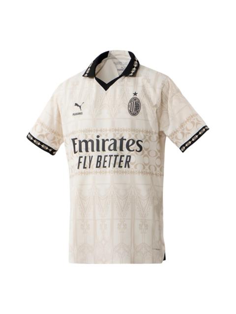 PUMA x AC Milan X Pleasures Jersey 'Beige Black' 776066-02