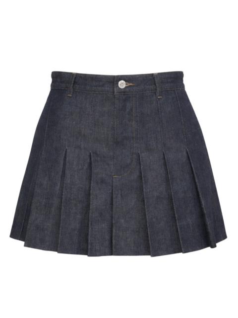 A.P.C. A.P.C. Women Mini Pleated Skirt