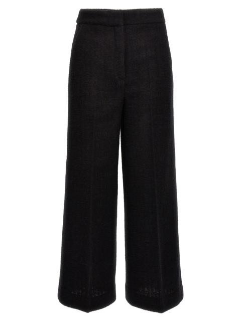 Moschino Women Cropped Bouclè Pants