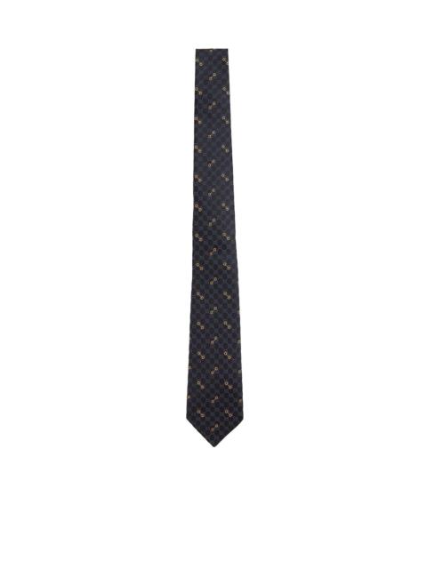 GUCCI Gucci Men Gg Silk Jacquard Tie